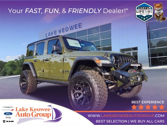 2024 Jeep Wrangler Willys Wheeler with SCA Performance Package