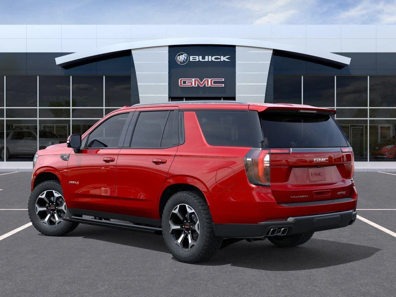 New 2026 Volcanic Red Tintcoat GMC AT4 image 3