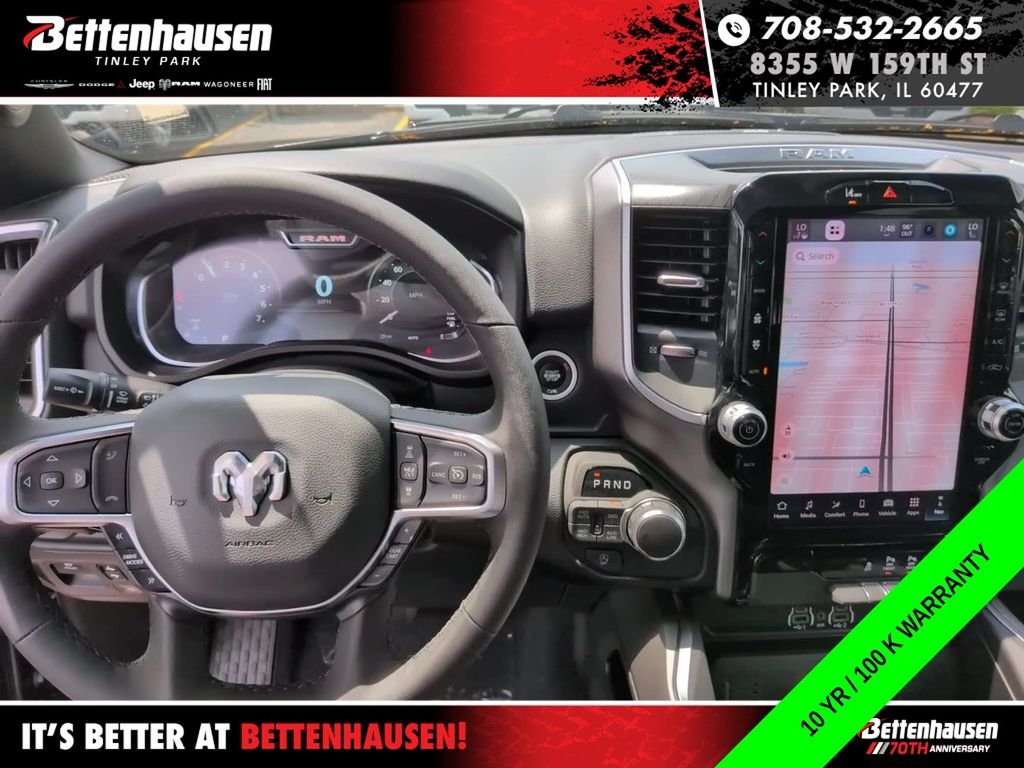 New 2026 Diamond Black Crystal Pearl-Coat Exterior Paint RAM Big Horn/Lone Star image 25