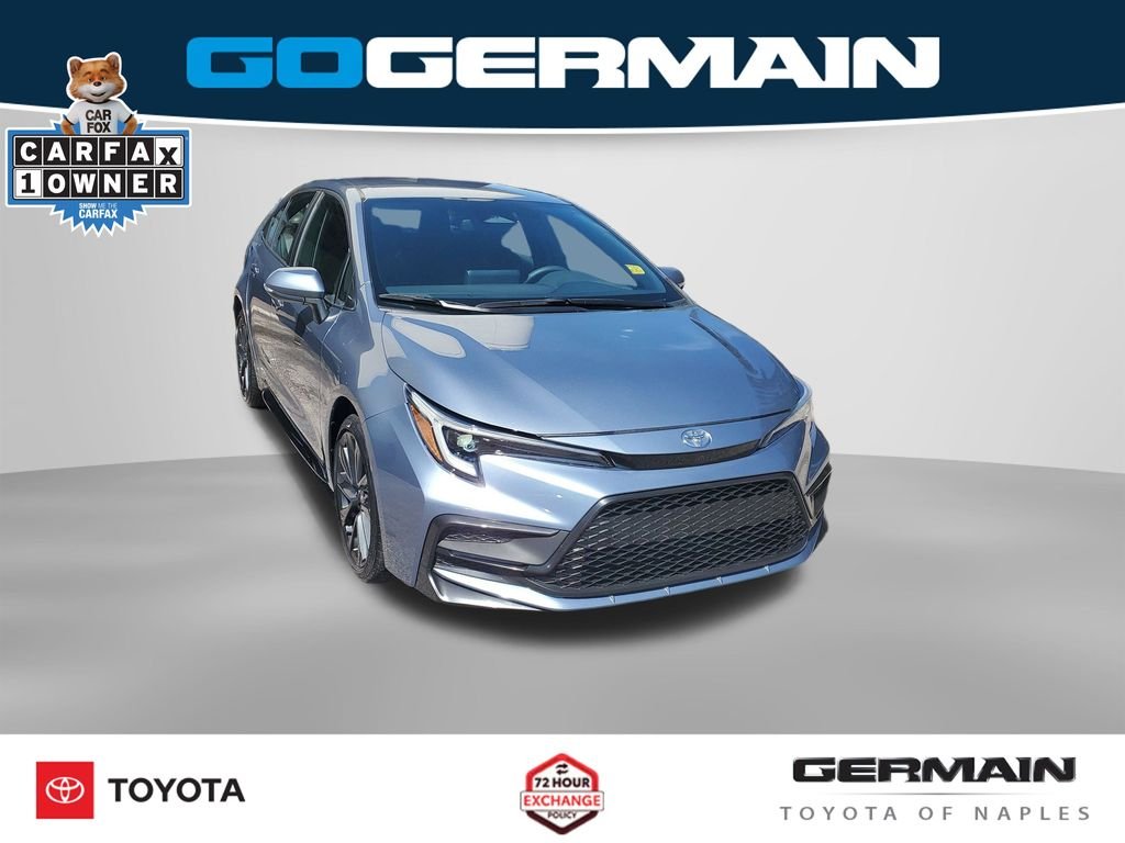 Used 2024 Silver Toyota SE image 5