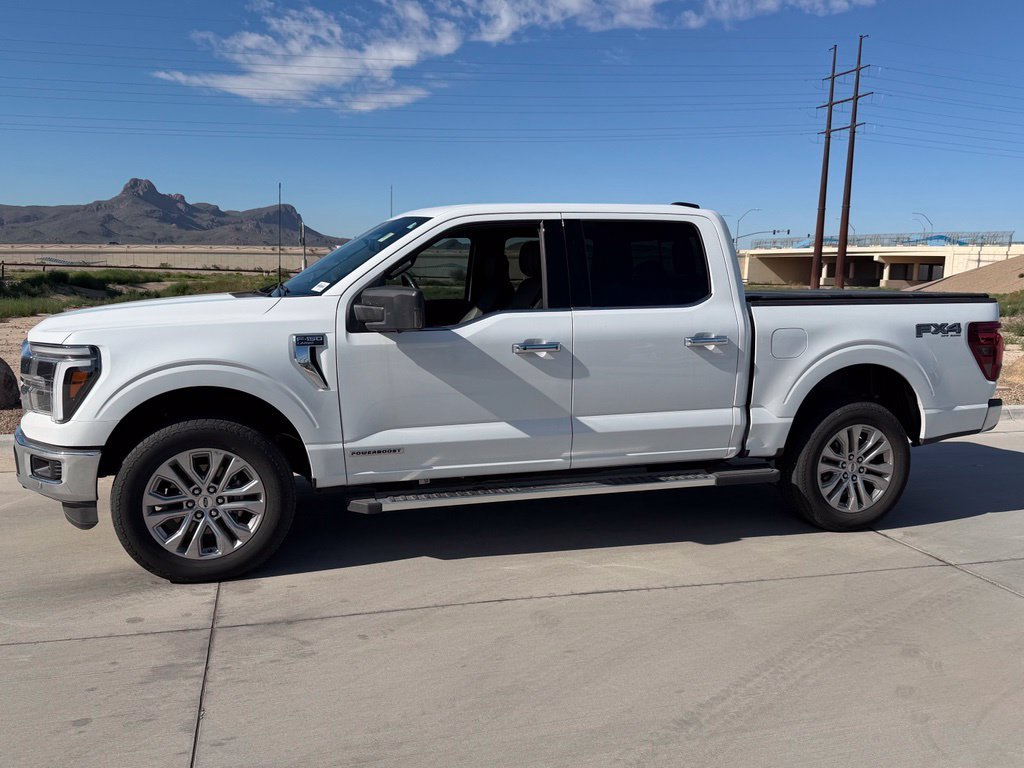 Certified Used 2025 White Ford Lariat image 5