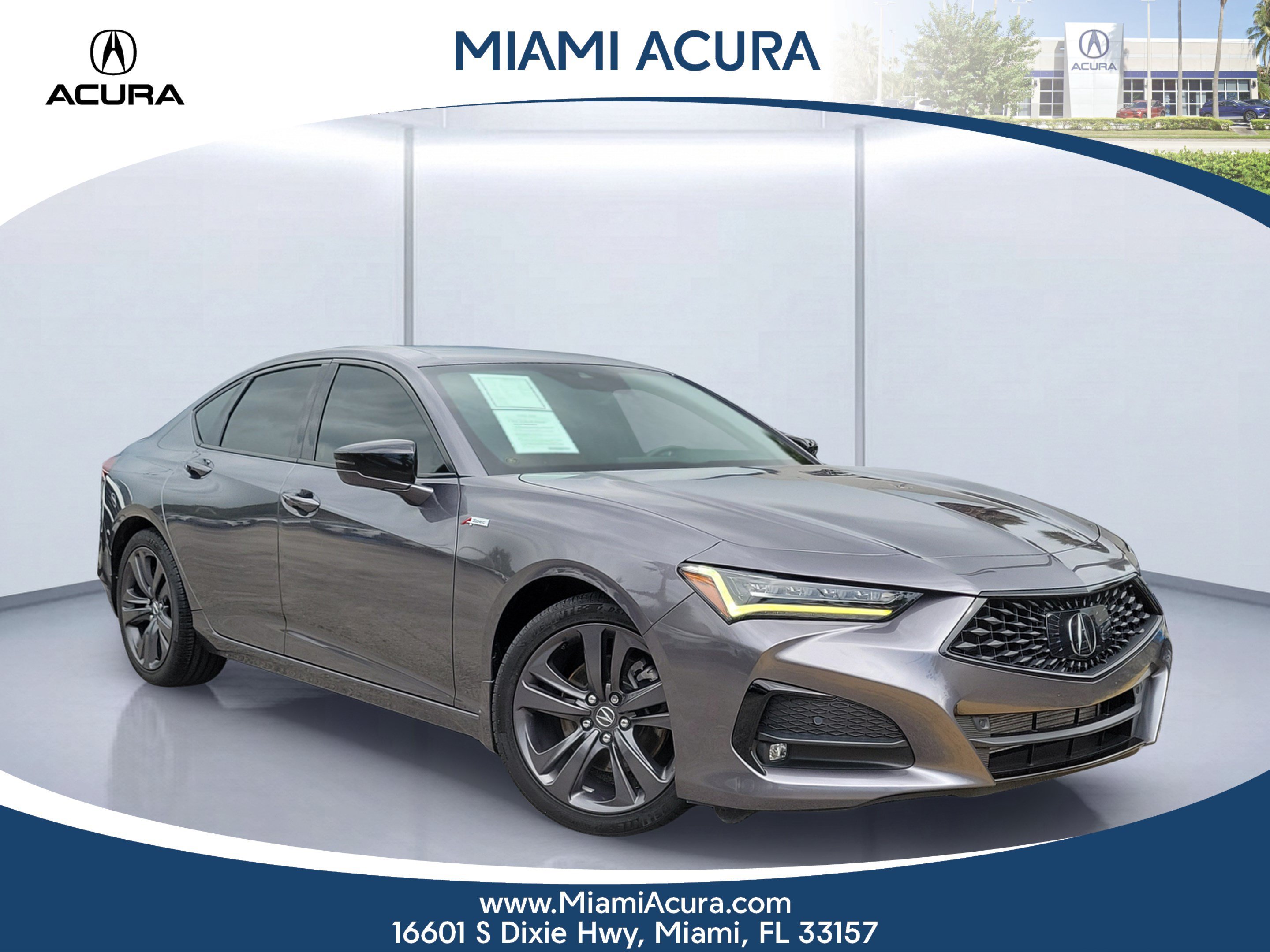 Used 2023 Modern Steel Acura A-Spec Package image 1