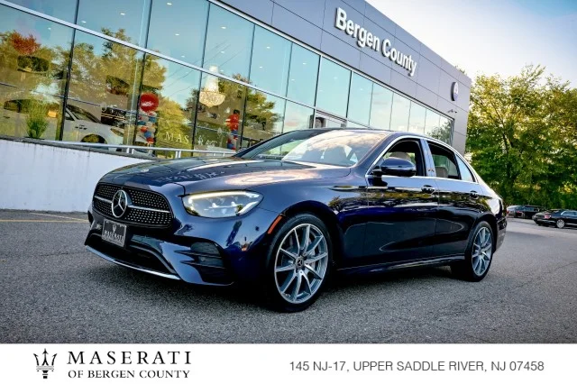Used 2023 BLUE Mercedes-Benz E 350 image 1
