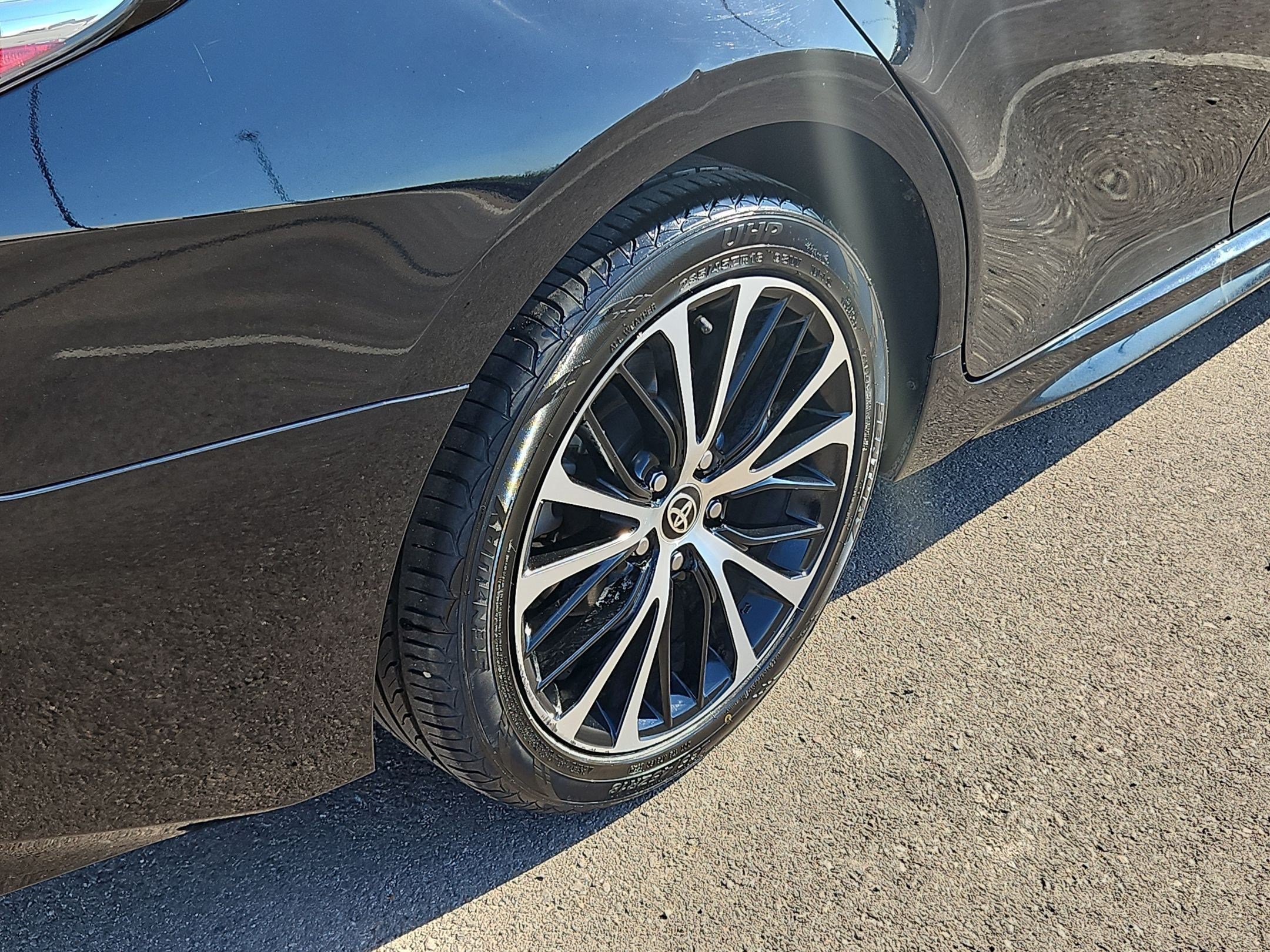 Certified Used 2020 Black Toyota SE image 12