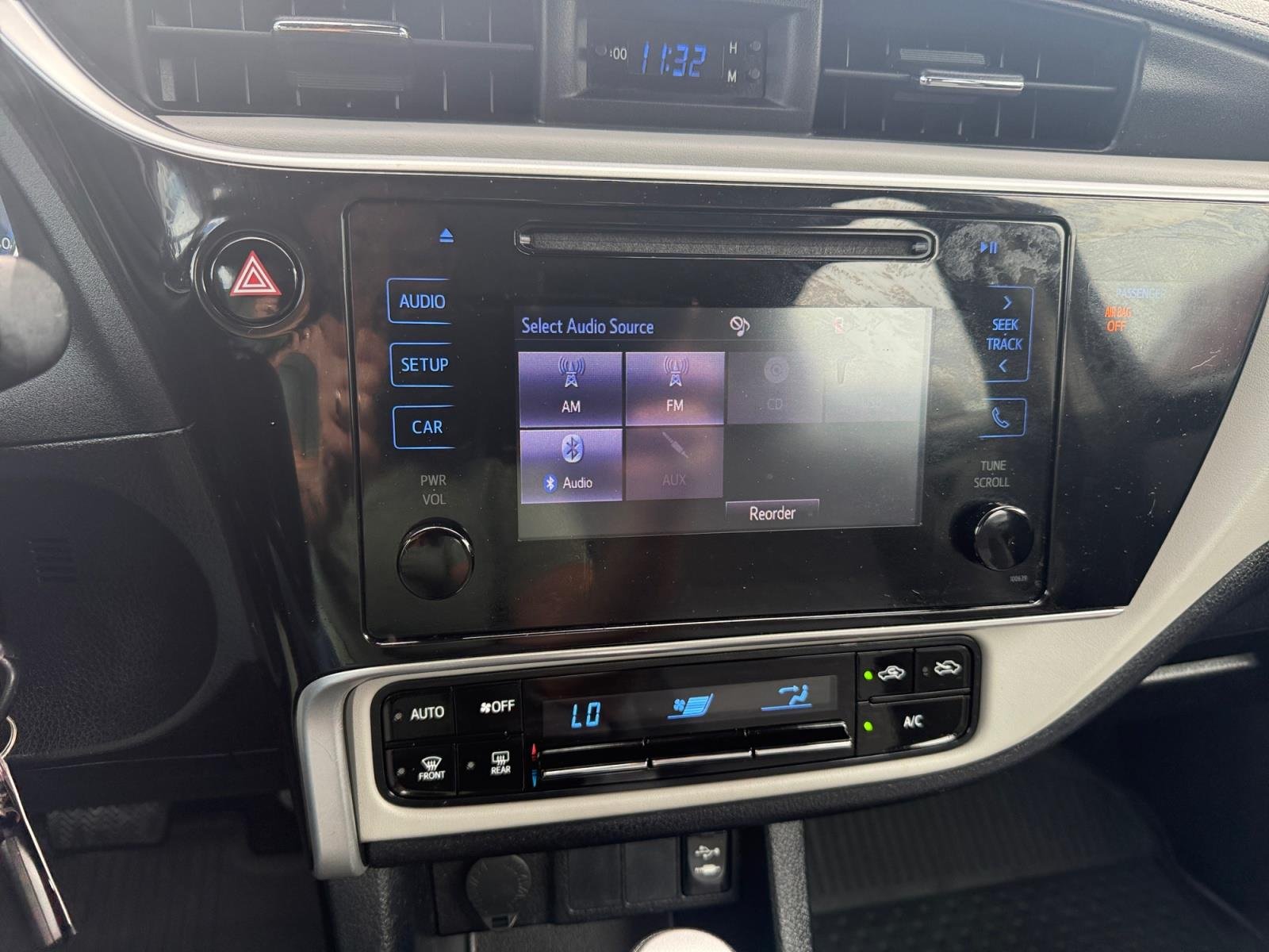 Used 2018 Black Sand Pearl TOYOTA LE CVT image 18