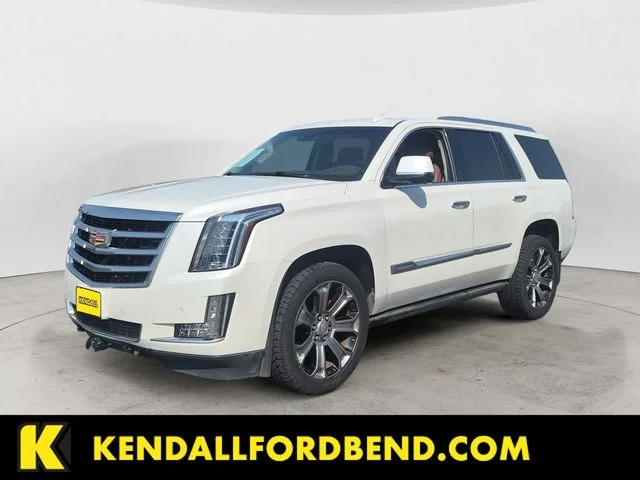 Used 2016 Crystal White Cadillac Premium image 1