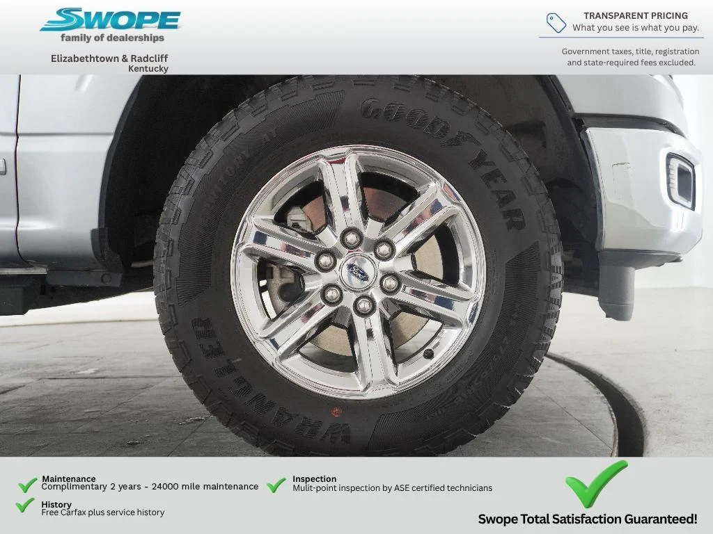 Used 2024 Iconic Silver Metallic Ford XLT image 25
