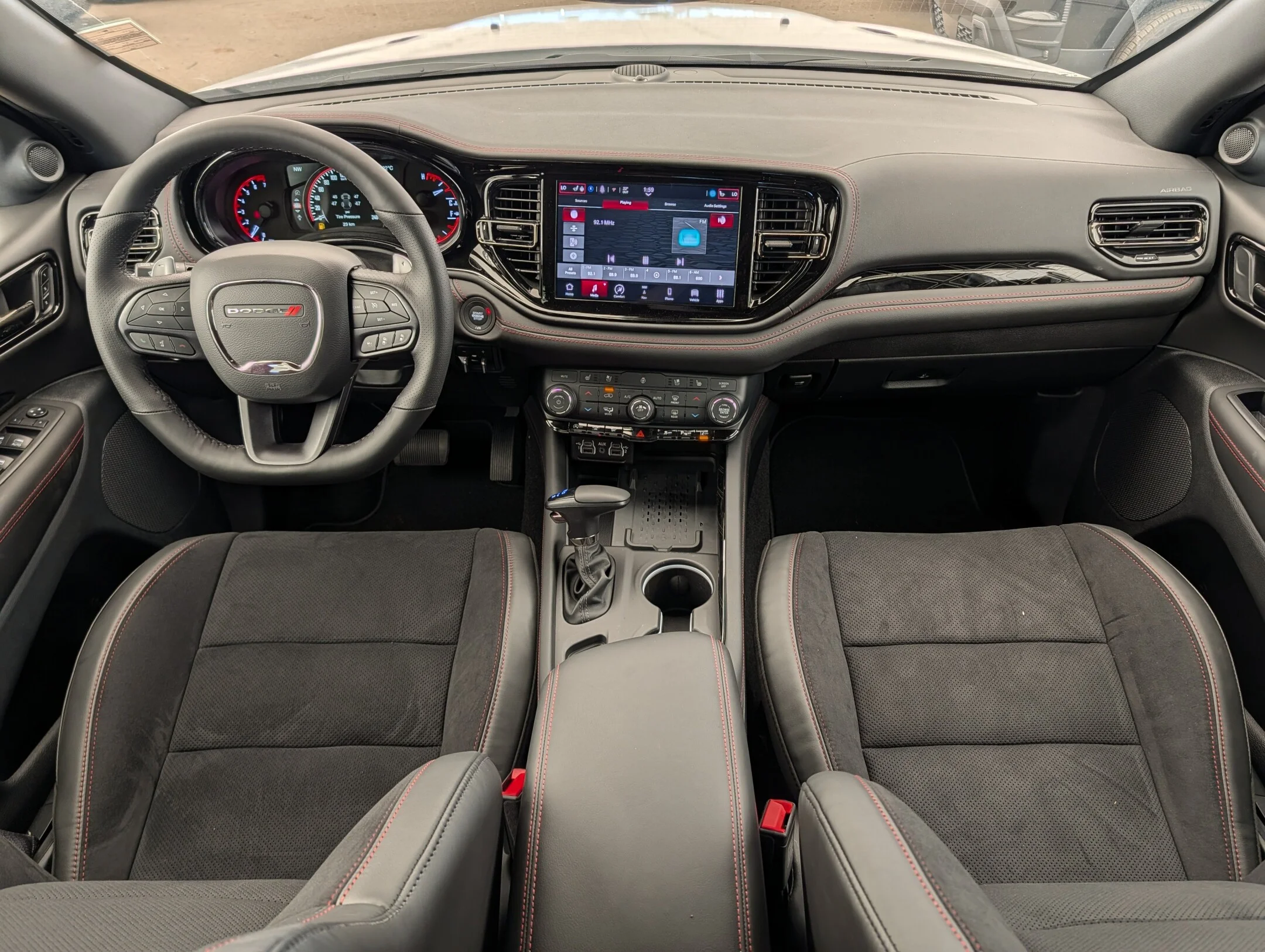 New 2026 White Dodge GT Plus - - Blacktop Redline Pkg - SRT Leather Perf Seats - Pkg 2BH - Ventilated Seats & More! image 27
