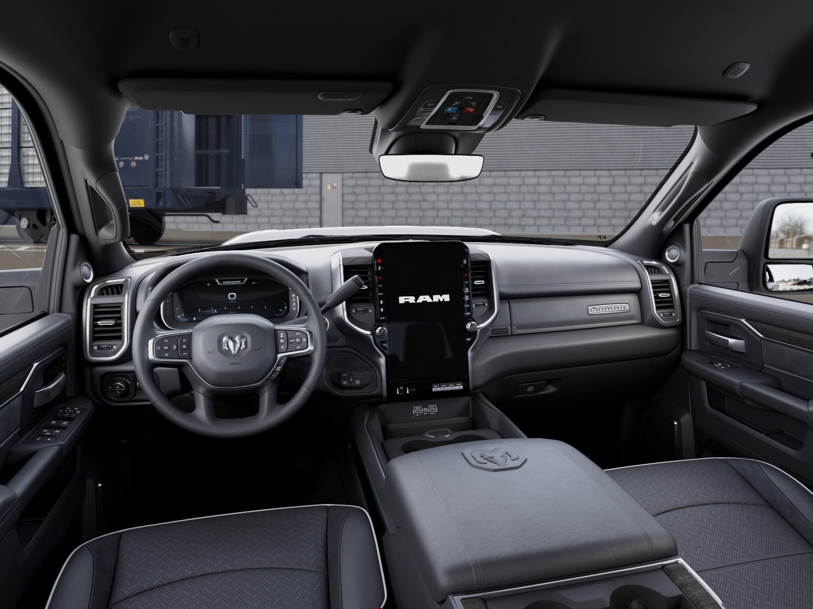 New 2026 Bright White Clear-Coat Exterior Paint RAM Laramie image 13