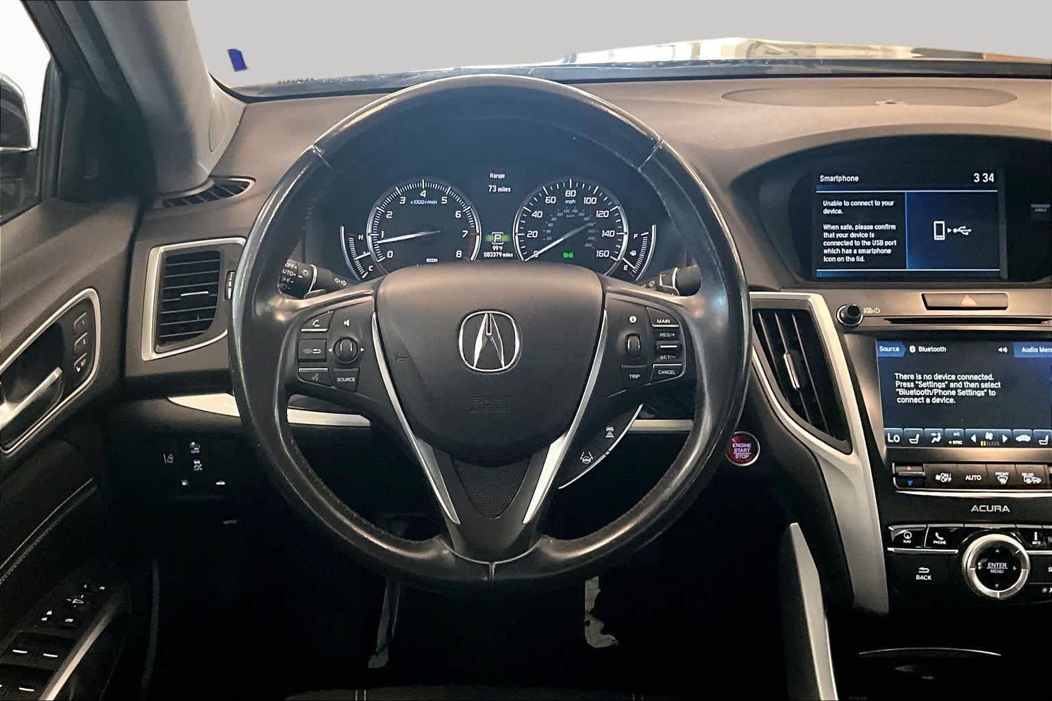 Used 2018 Crystal Black Pearl Acura w/Technology Pkg image 16