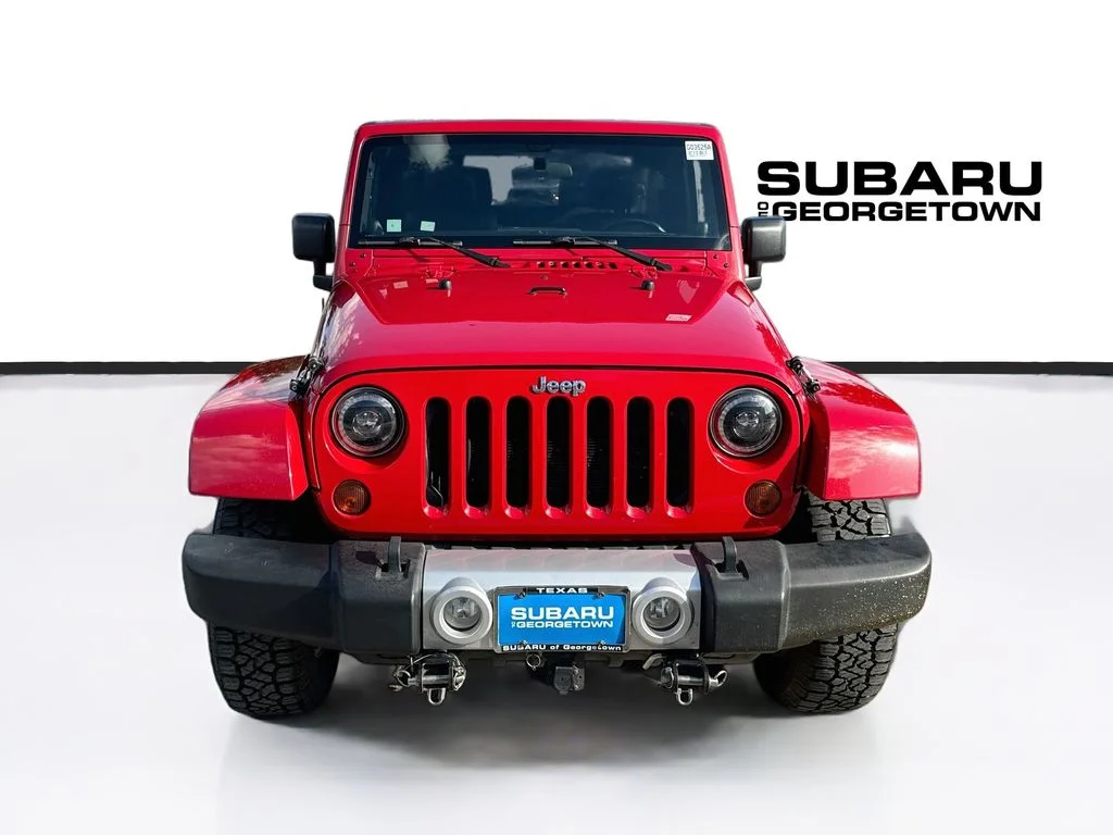 Used 2011 Red Jeep Sahara image 2