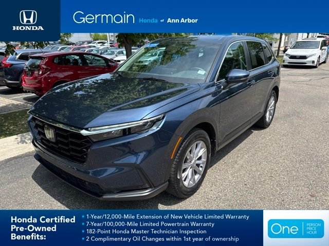 Certified Used 2024 Canyon River Blue Metallic Honda 1.5T AWD EX-L image 1