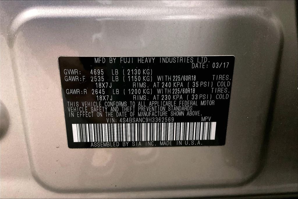 Used 2017 Gray Subaru 2.5i image 39