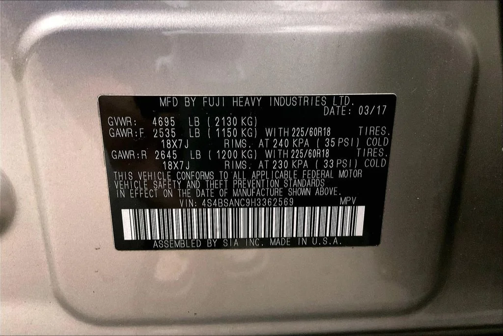 Used 2017 Gray Subaru 2.5i image 39
