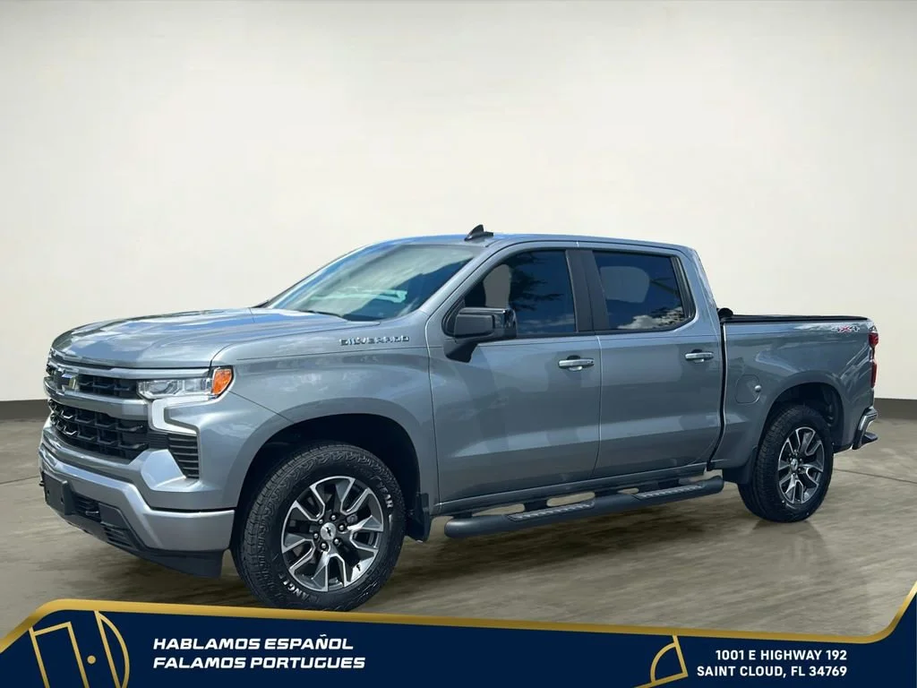Used 2024 Sterling Gray Metallic Chevrolet RST image 2