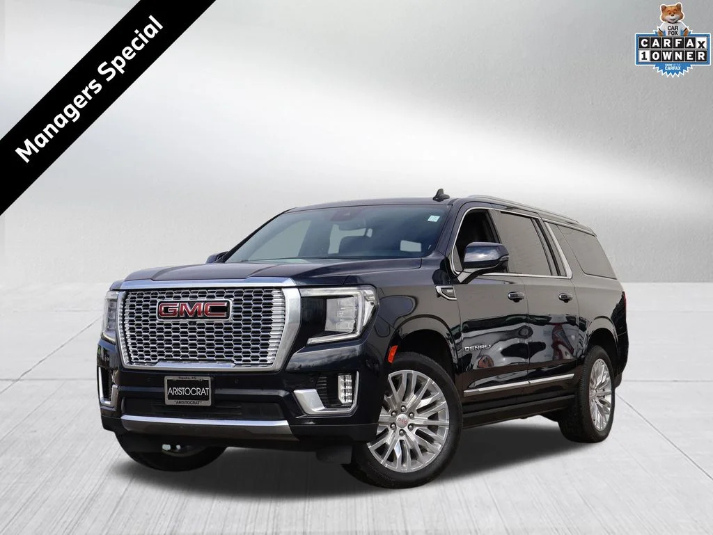 Used 2024 Blue GMC Denali image 1