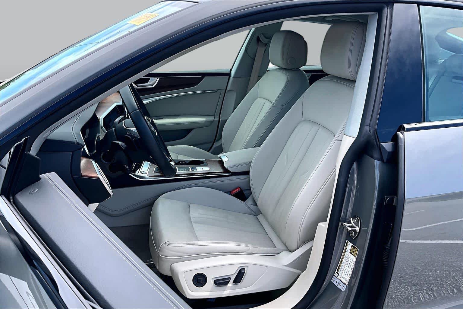 Used 2023 Chronos Gray Metallic Audi Premium Plus image 13
