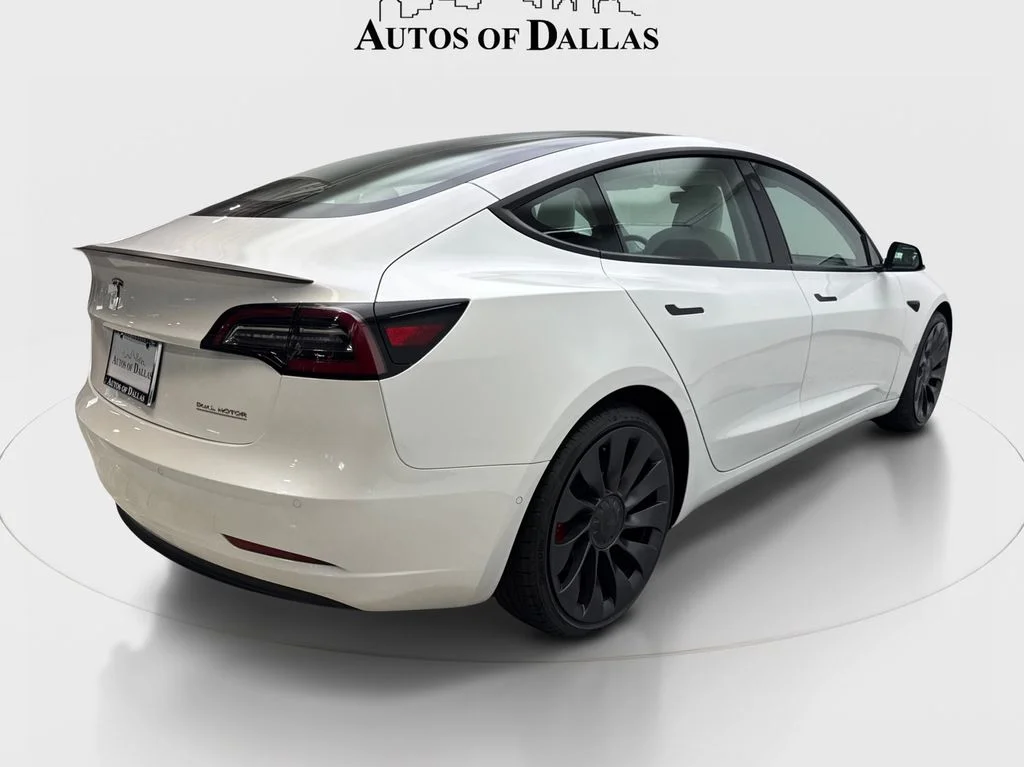Used 2021 White Tesla Performance image 6