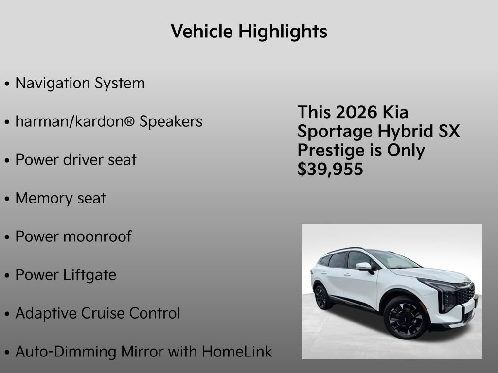 New 2026 Snow White Pearl Kia SX Prestige image 31