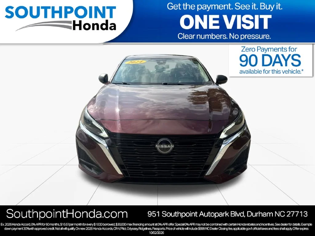 Used 2024 Garnet Pearl Nissan 2.5 SV image 2