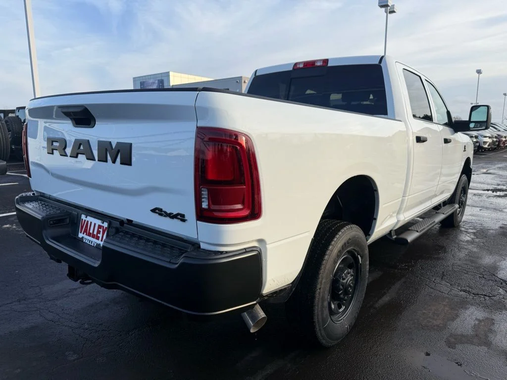 New 2025 Bright White Clear-Coat Exterior Paint RAM Tradesman image 3