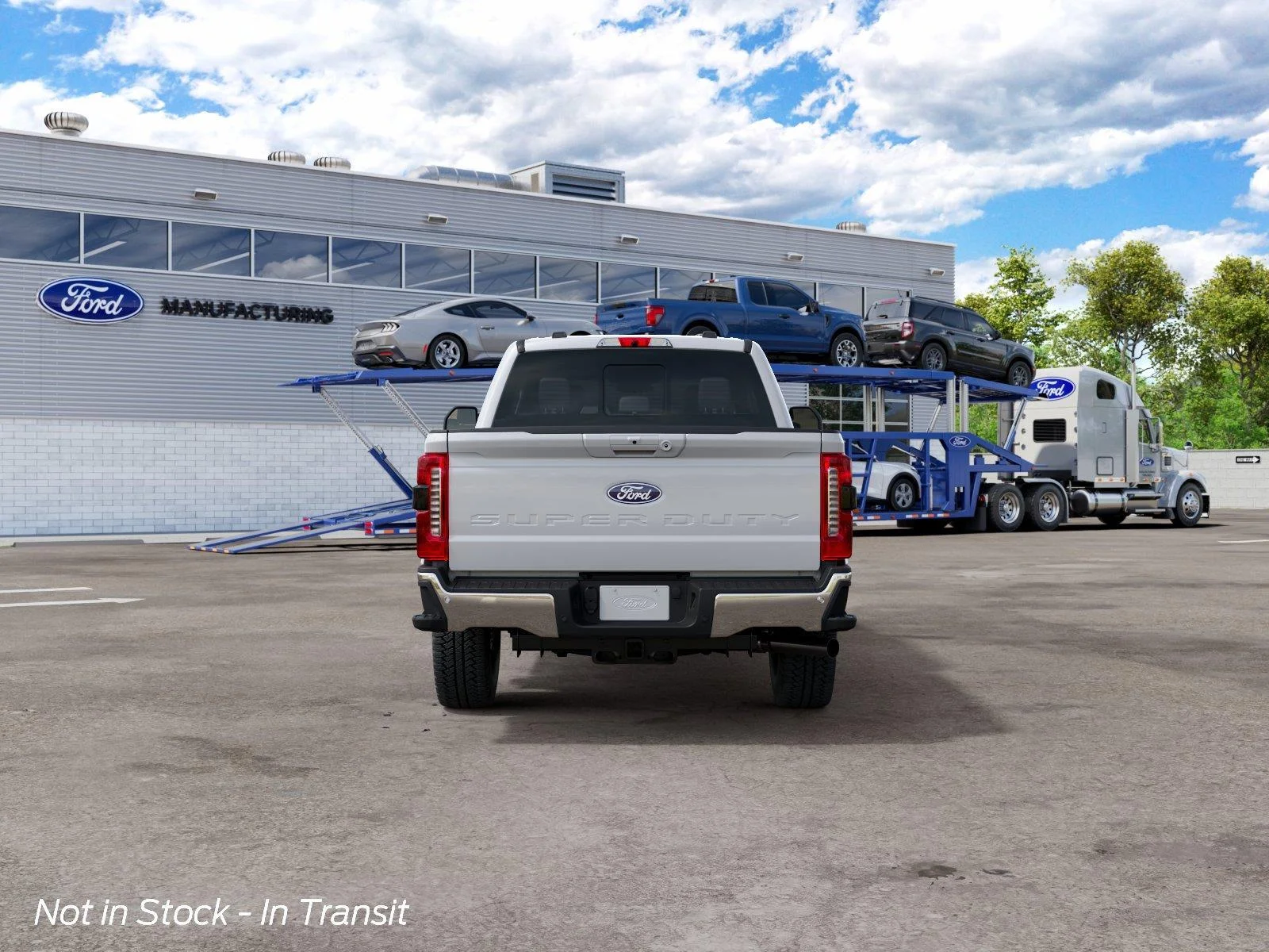 New 2027 Oxford White Ford XLT image 5