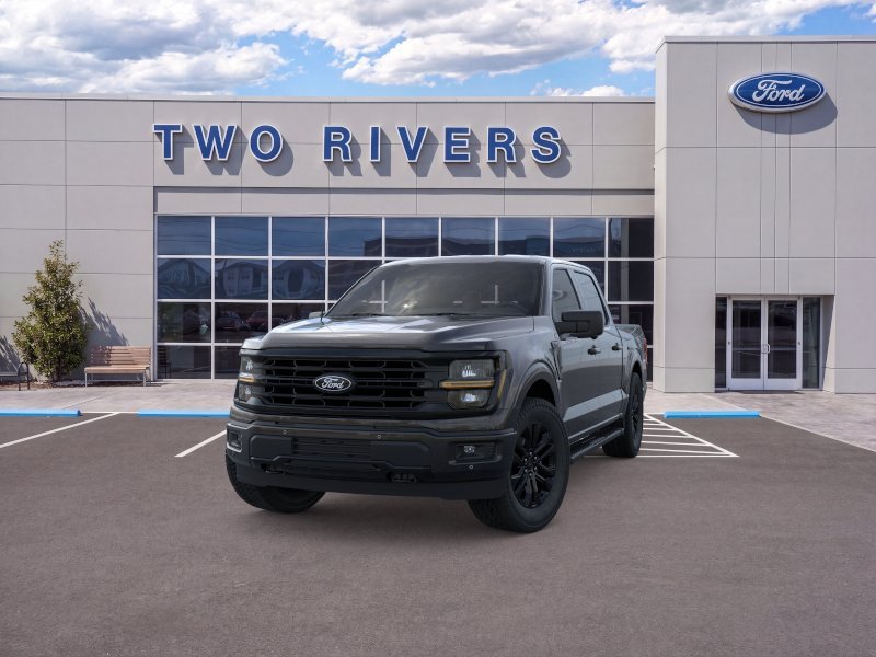 New 2026 Agate Black Metallic Ford XLT image 2