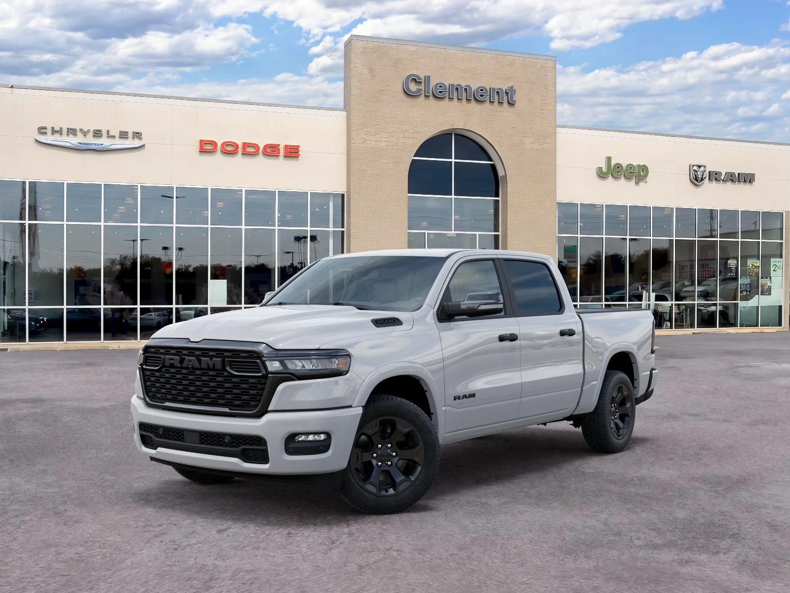 New 2026 Bright White Clear-Coat Exterior Paint RAM Big Horn/Lone Star image 30