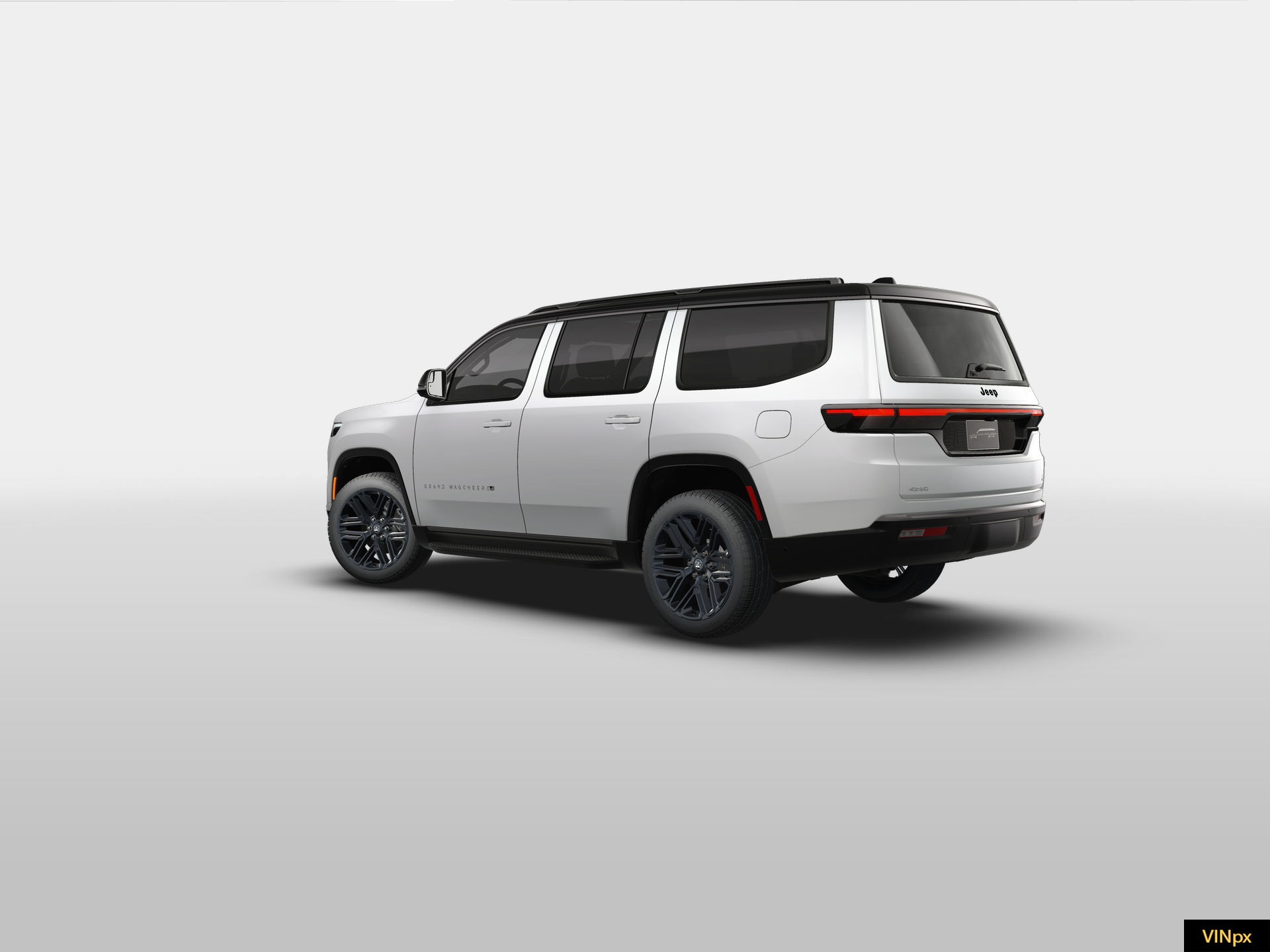 New 2026 Bright White Clear-Coat Exterior Paint Jeep Grand Wagoneer image 4