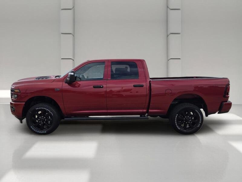 New 2027 Molten Red Pearl-Coat Paint RAM BLACK EXPRESS 4X4 CREW CAB 6