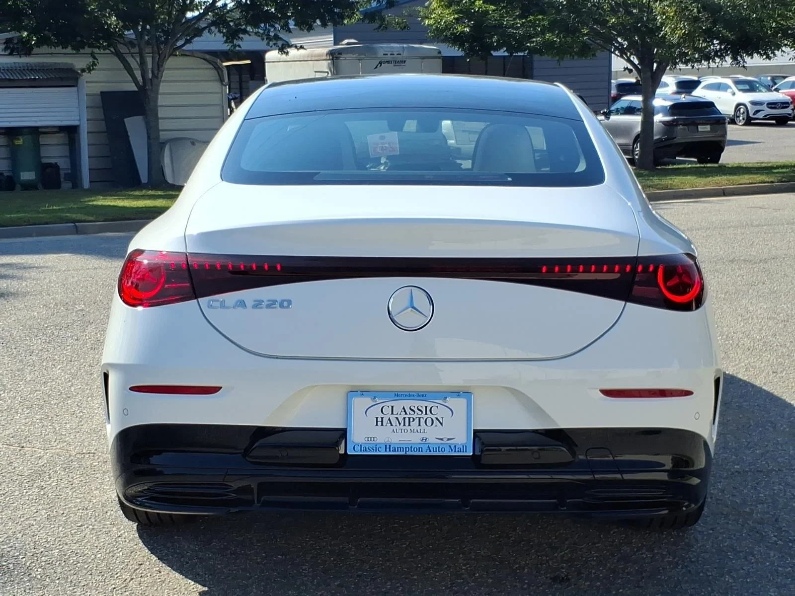 New 2027 Polar White Mercedes-Benz CLA 220 Hybrid image 9