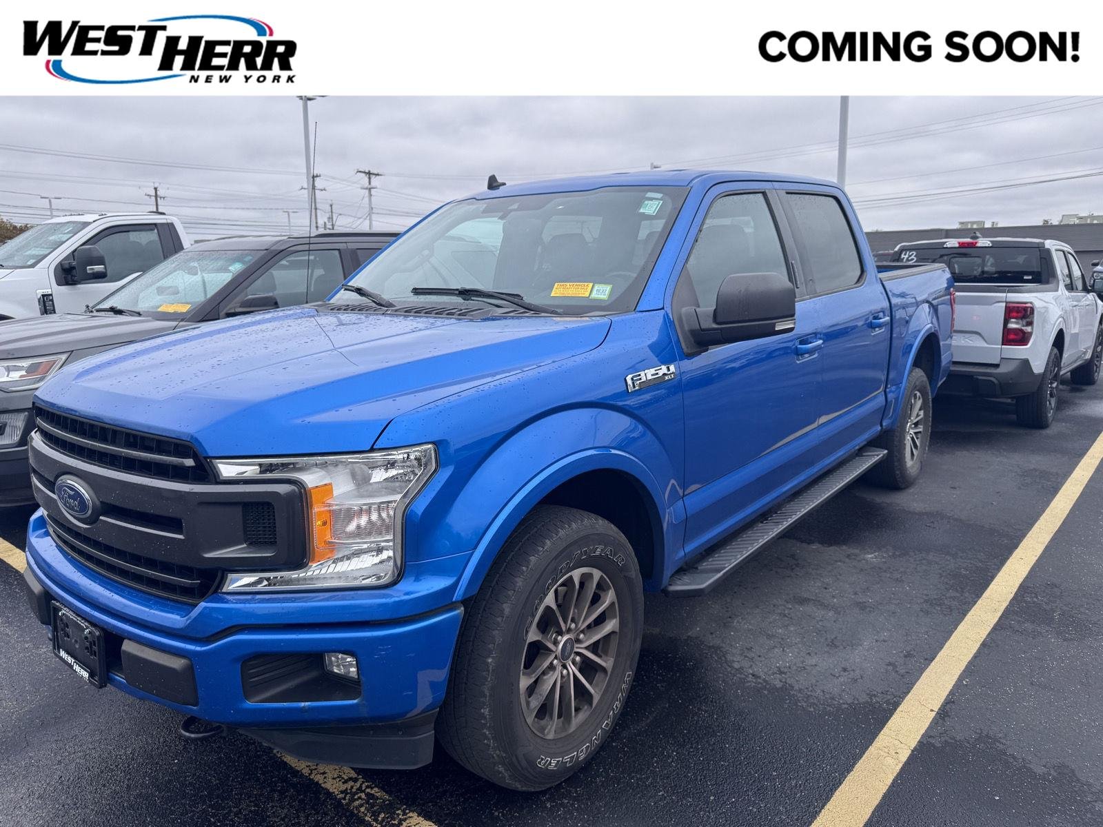 Used 2019 Velocity Blue Ford XLT image 1