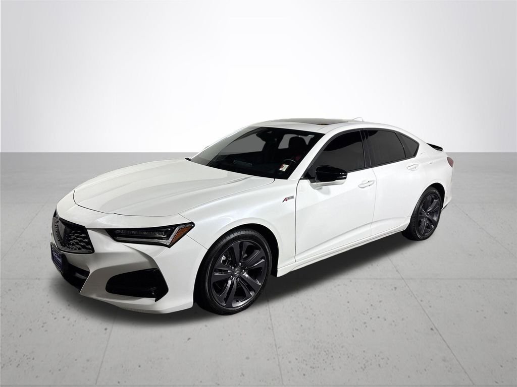 Used 2023 Platinum White Pearl Acura A-Spec Package image 2