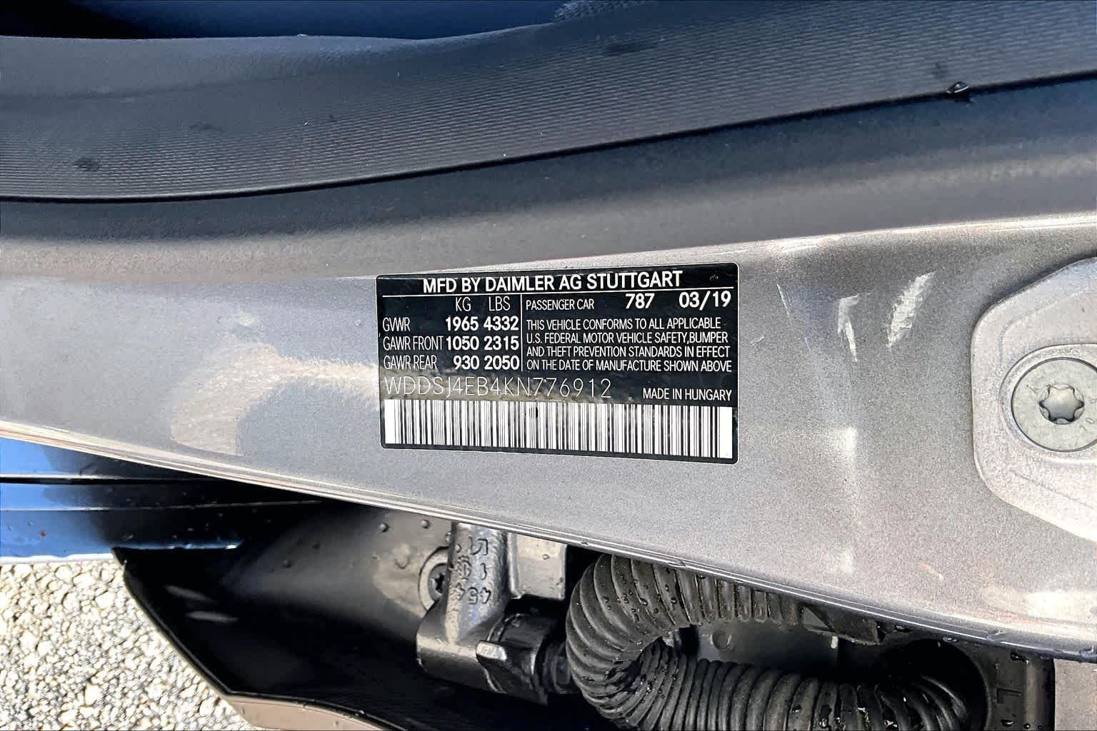 Used 2019 Mountain Grey Metallic Mercedes-Benz CLA 250 image 32