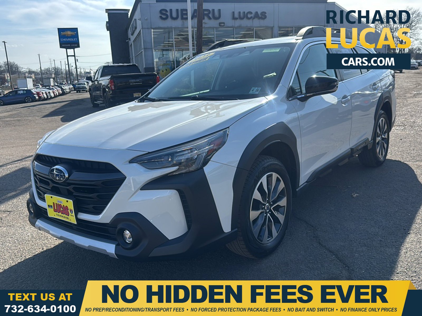 Crystal White Pearl 2023 Subaru Outback Limited AWD SUV / Crossover All-Wheel Drive