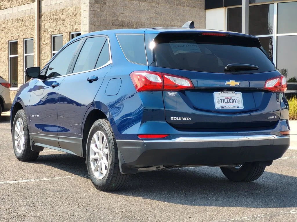Used 2021 PACIFIC BLUE METALLIC Chevrolet LT image 5