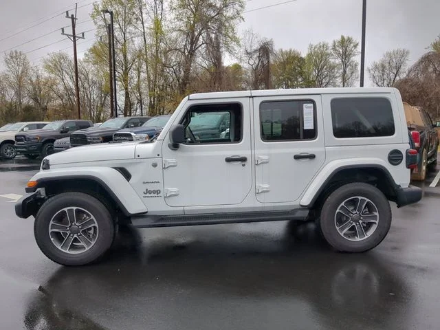 Used 2023 White Jeep Sahara image 2