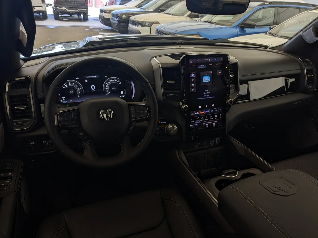 New 2026 Grey RAM Sport - - Night Edition - Sport Lvl 1 Grp - 5.7L HEMI V8 eTorque - Pano Sunroof & More! image 25