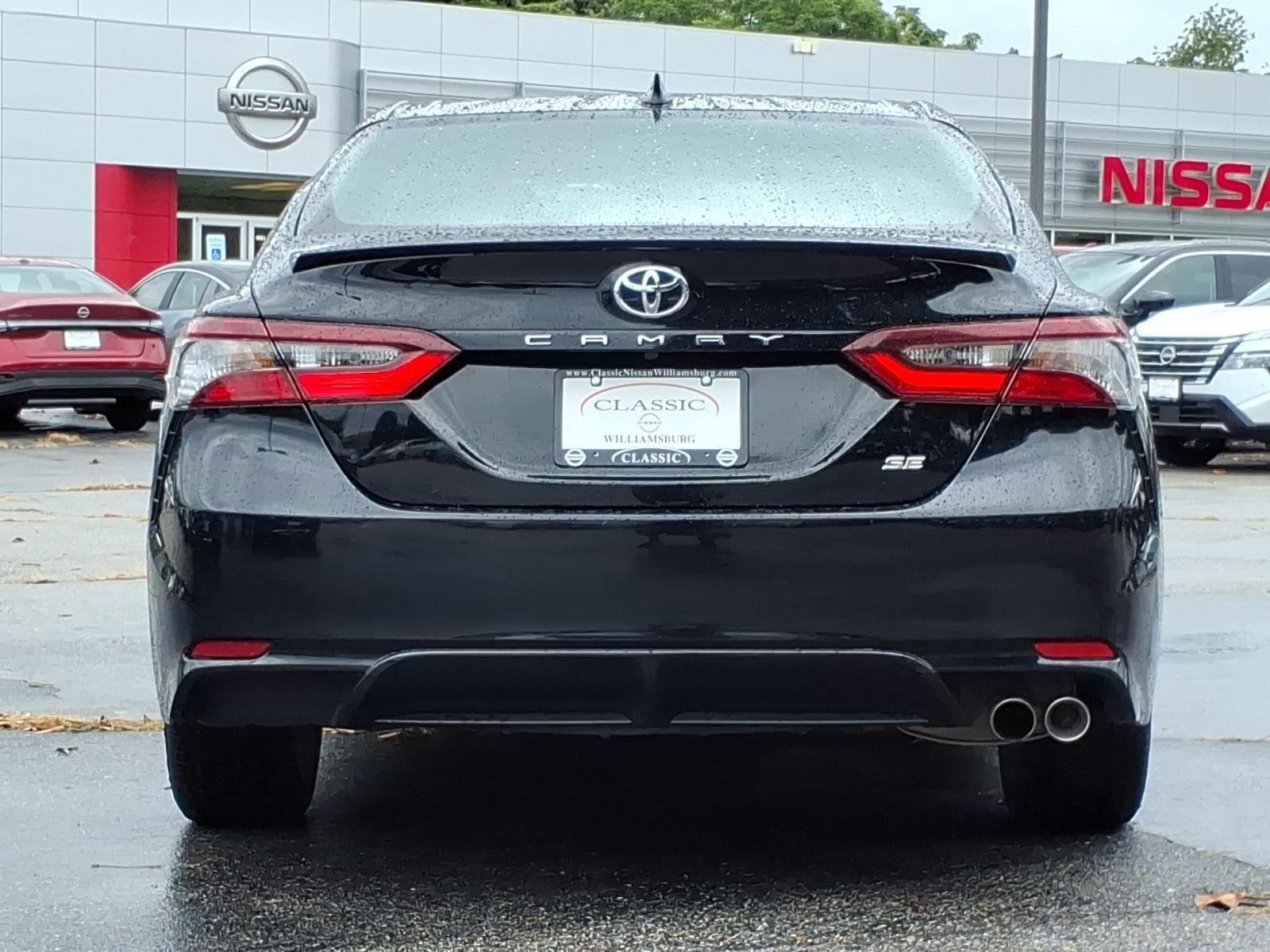 Used 2024 Midnight Black Metallic Toyota SE image 8