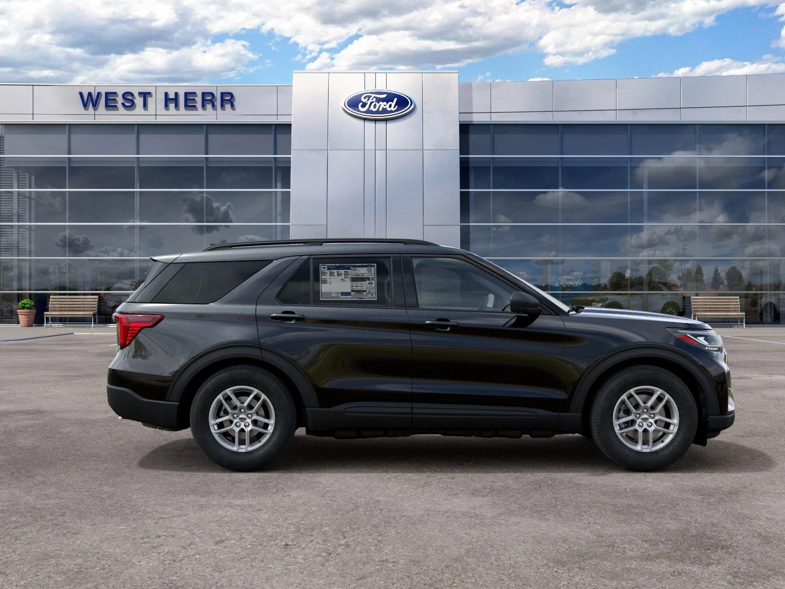 New 2027 Agate Black Metallic Ford Active image 7