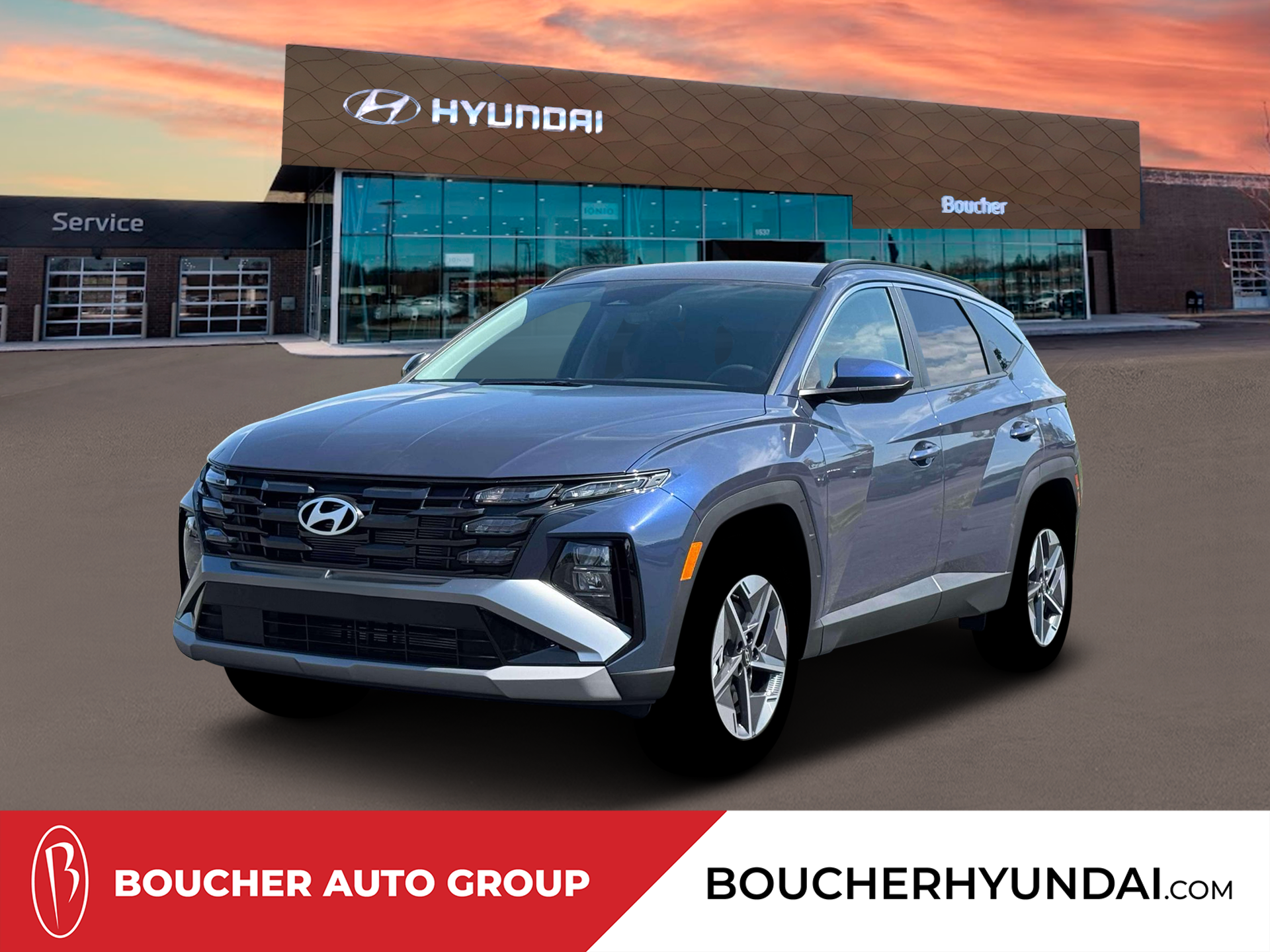 New 2026 Atlantis Blue Hyundai SEL AWD image 1