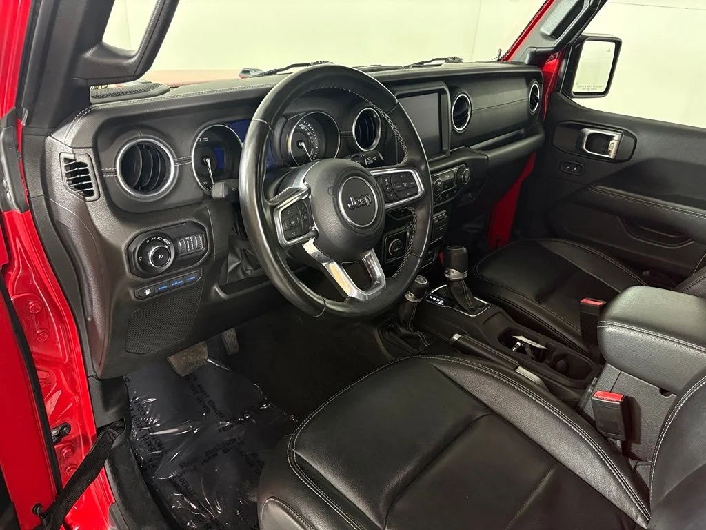Used 2022 Red Jeep Unlimited Sahara 4xe image 17