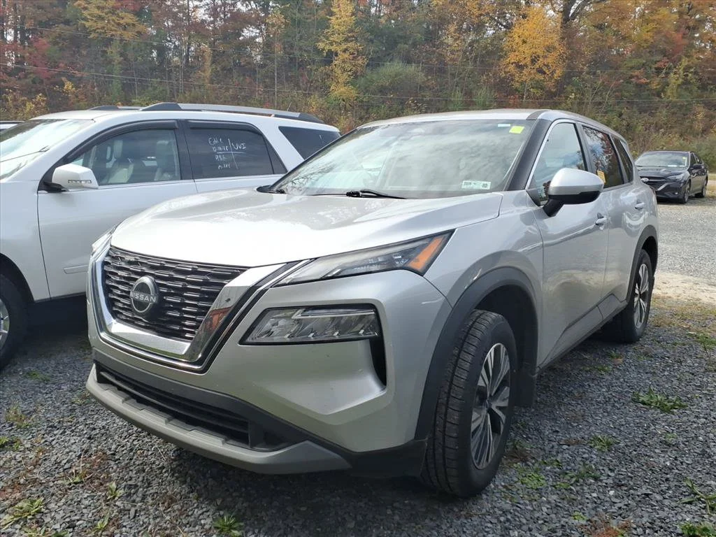 Used 2022 Silver Nissan SV image 1
