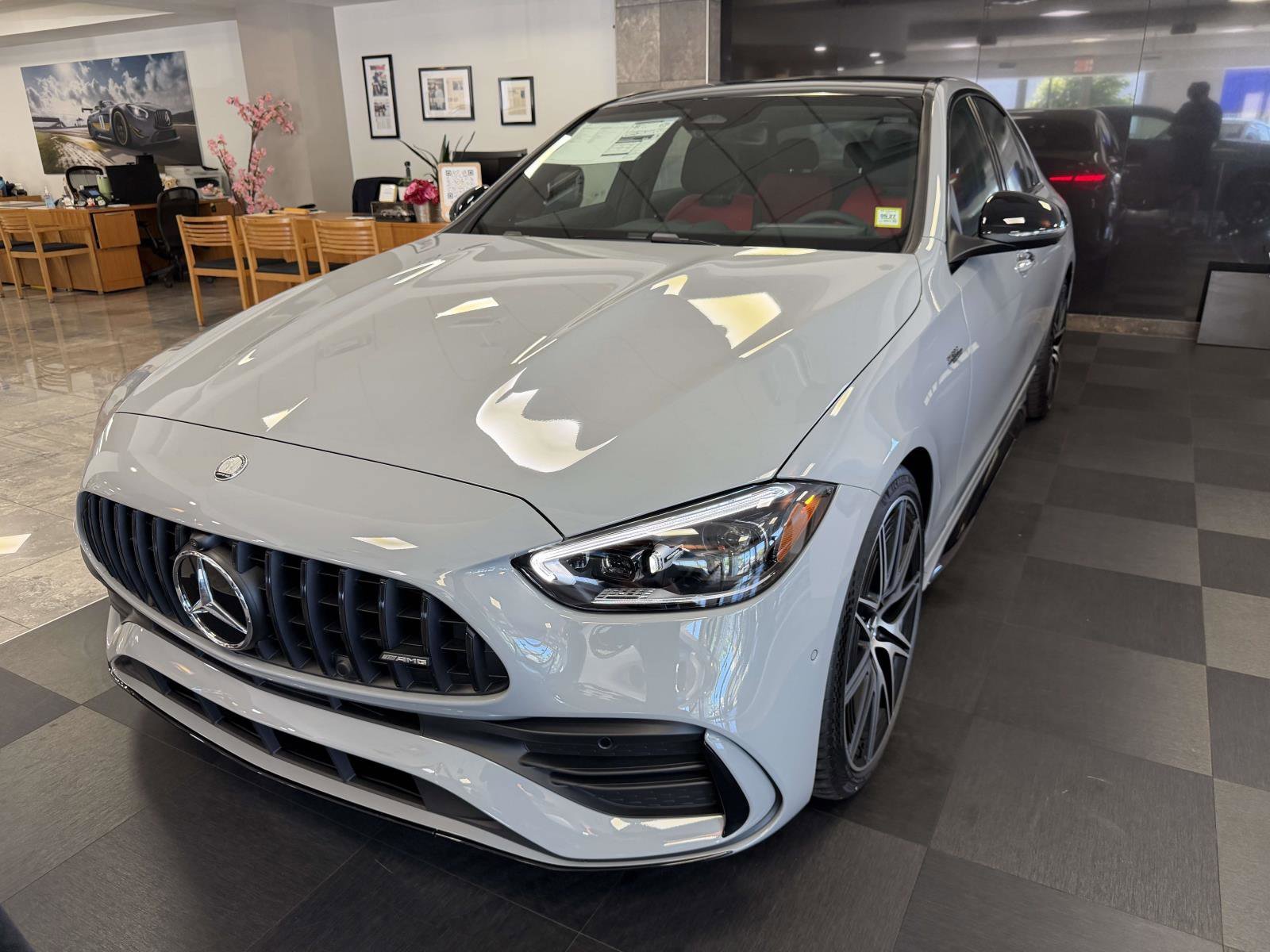 New 2026 MANUFAKTUR Alpine Grey Mercedes-Benz AMG® C 43 4MATIC® Sedan image 45