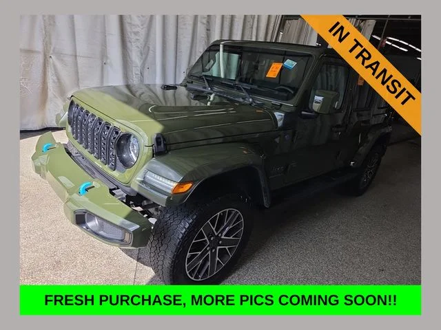 Used 2024 Green Jeep High Altitude 4xe image 1