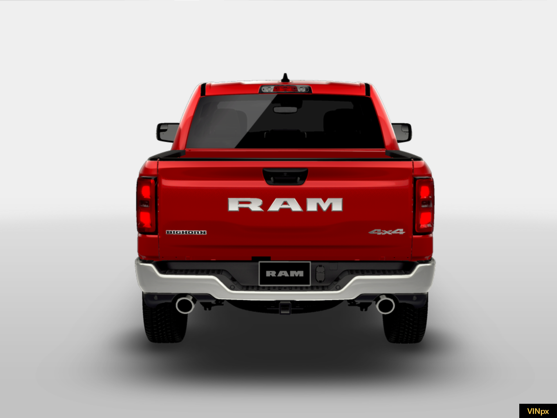 New 2026 Molten Red Pearl-Coat Exterior Paint RAM BIG HORN image 6