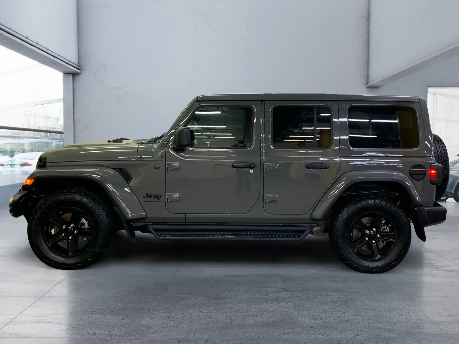 Used 2023 Sting Grey Jeep Sahara Altitude image 2