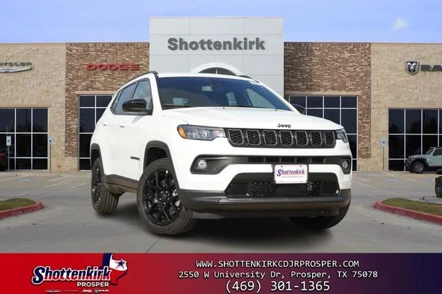 New 2026 Bright White Clear-Coat Exterior Paint Jeep Latitude image 1
