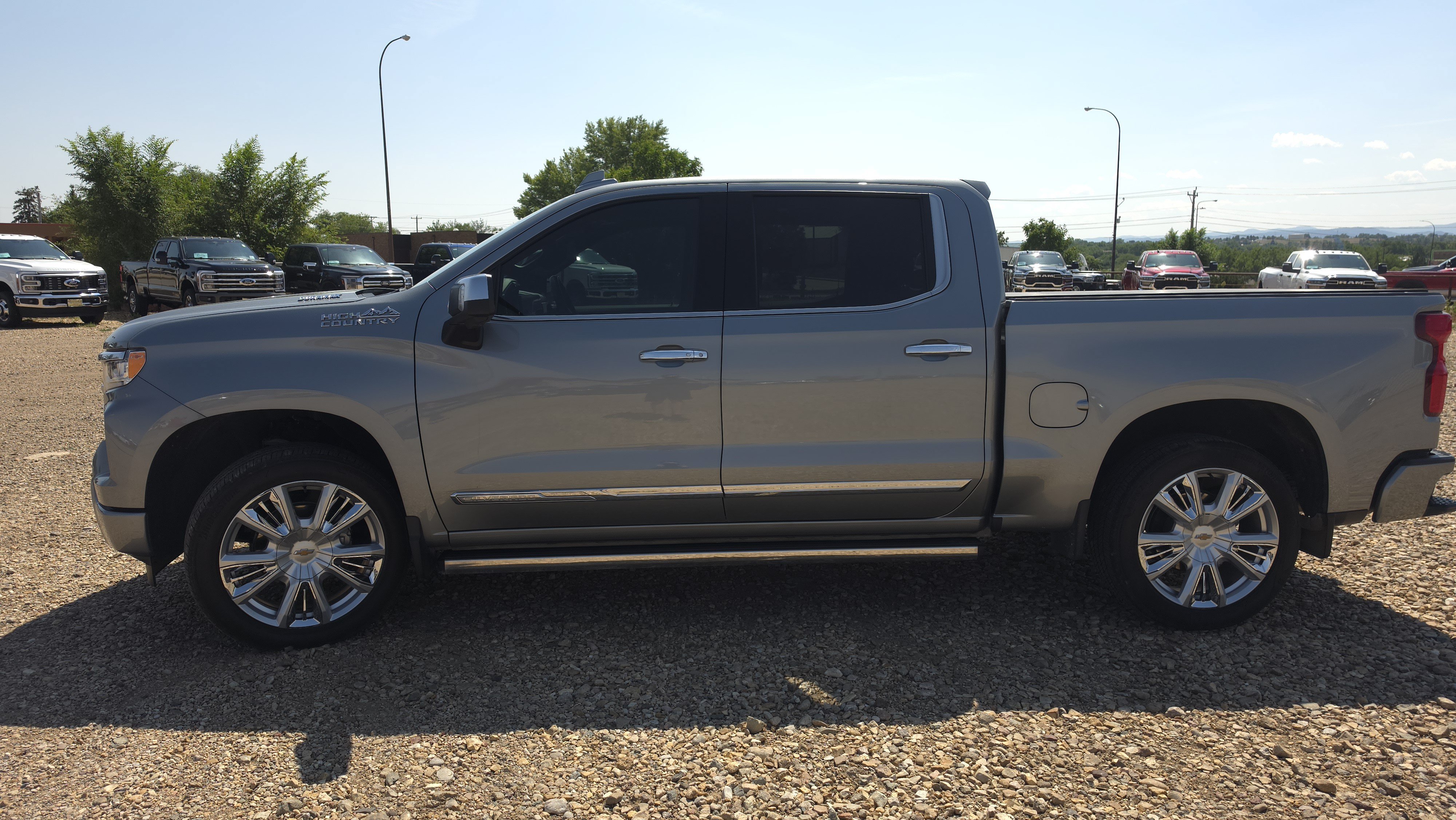 Used 2025 Sterling Gray Metallic Chevrolet High Country image 2