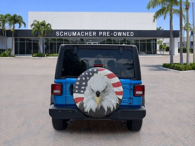 Used 2023 Blue Jeep Sport image 6